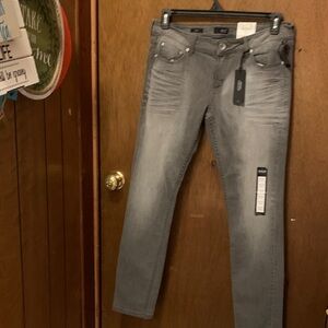 a.n.a Women's Skinny Jeans - Gray
